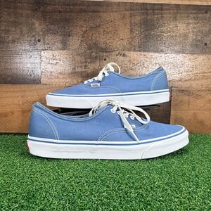 Vans Authentic Canvas Blue Sneakers Shoes Men 12